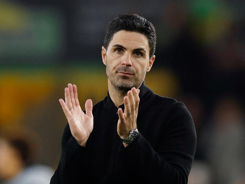 Arteta has criticised the scheduling of Arsenal’s recent fixtures (Action Images via Reuters)