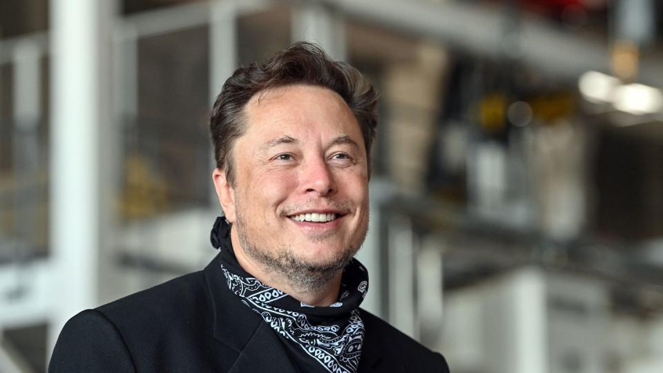 Tesla-Chef Elon Musk kommt nach Grünheide. (Bild: dpa)