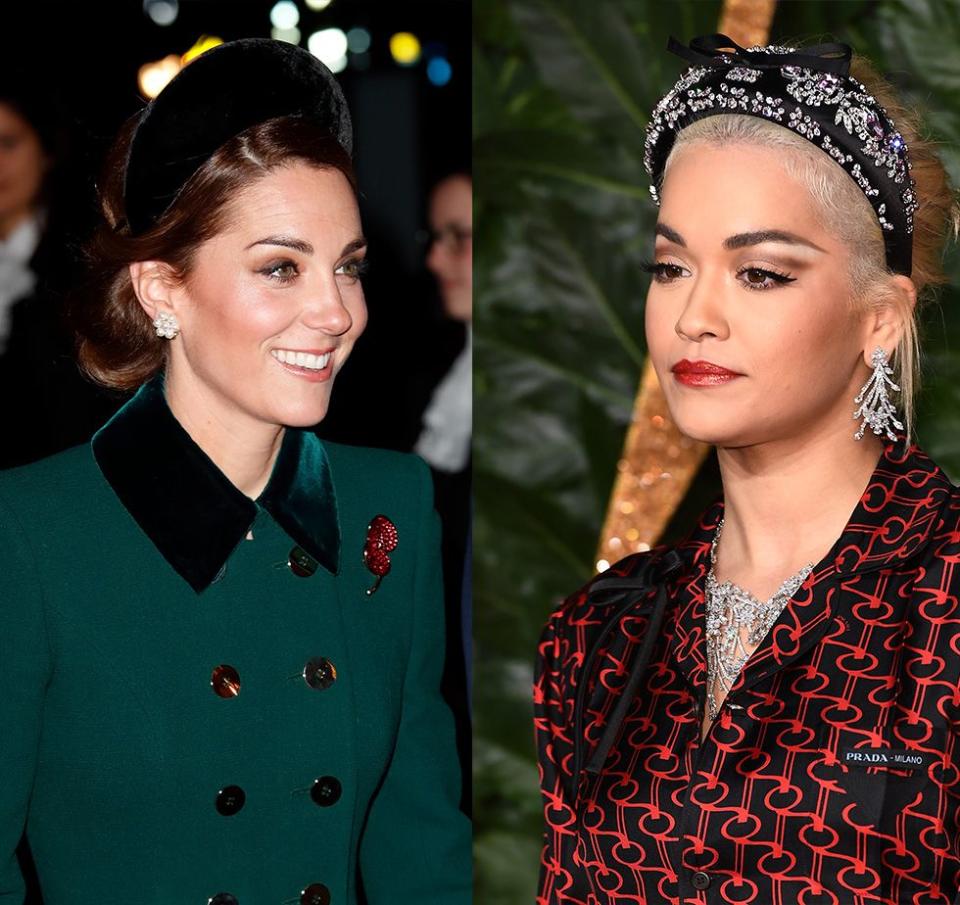 Kate Middleton and Rita Ora