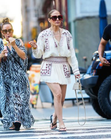 Jennifer Lopez Does Her Own Take on Bohemian Style