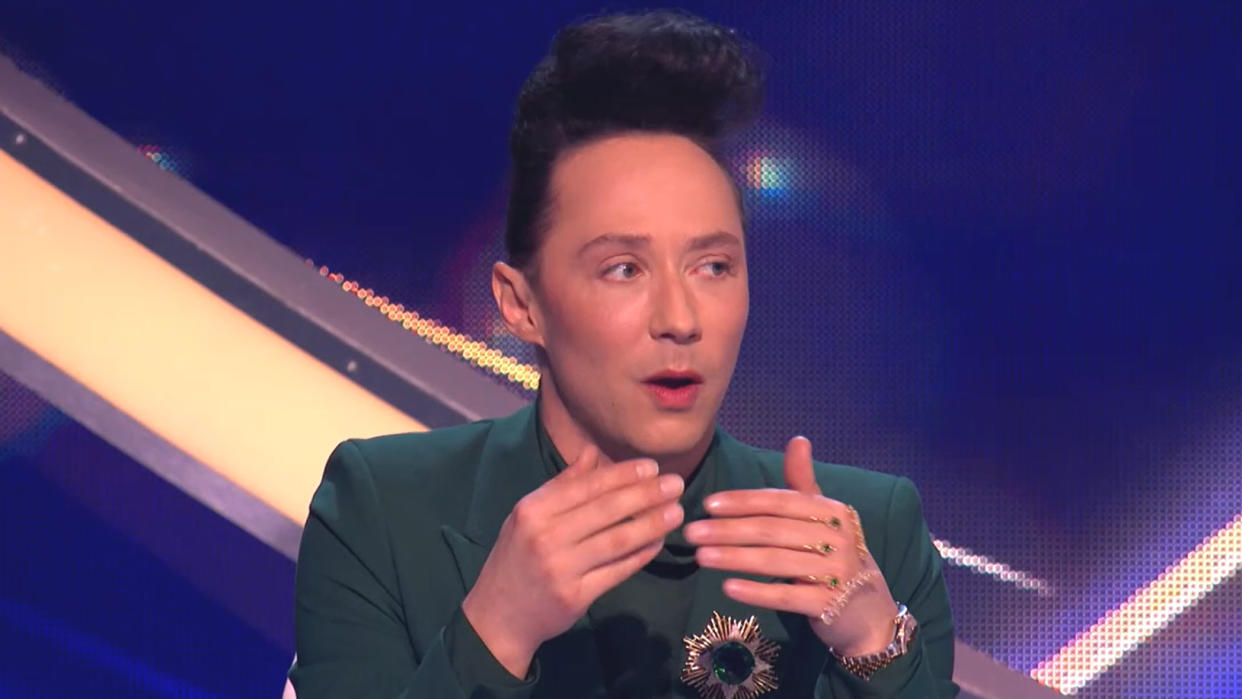 Johnny Weir was a popular new addition to the Dancing On Ice judging panel, replacing Ashley Banjo. (ITV)