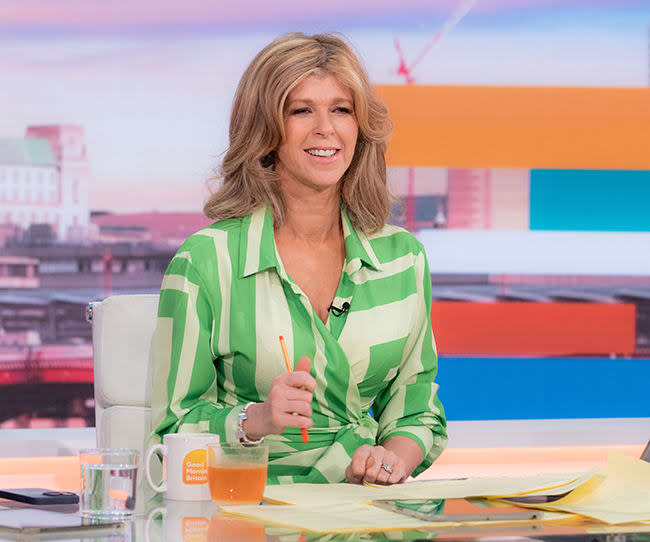 kate-garraway-st-patricks-day-striped-dress