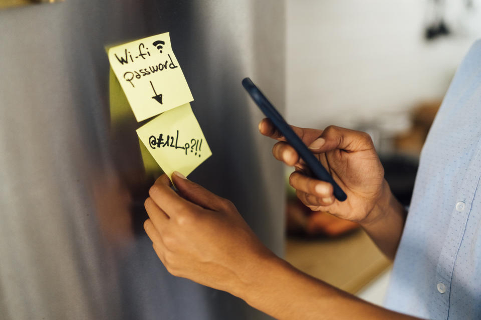 Share passwords without hassle when you use a password manager. (Photo: Getty)