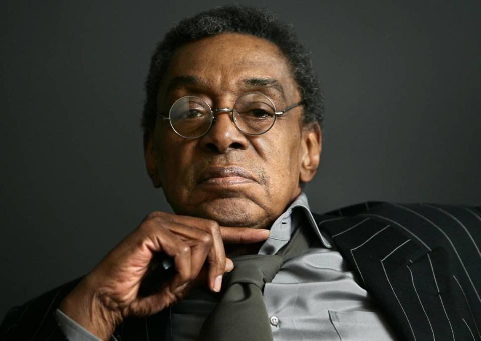 Don Cornelius in 2006 at his office in Los Angeles. Cornelius, creator of the long-running TV dance show “Soul Train,” died by suicide in 2012. He was 75.