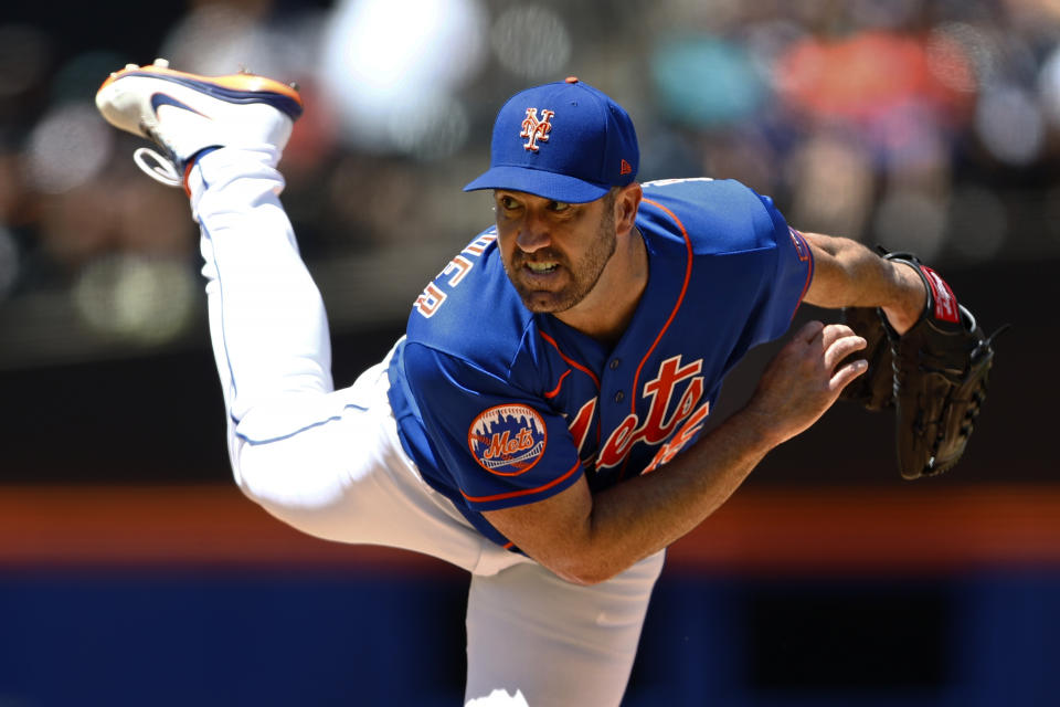 Justin Verlander重返休士頓太空人。（Photo by Rich Schultz/Getty Images）