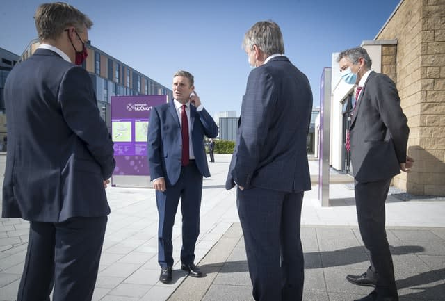 Keir Starmer visit to Edinburgh