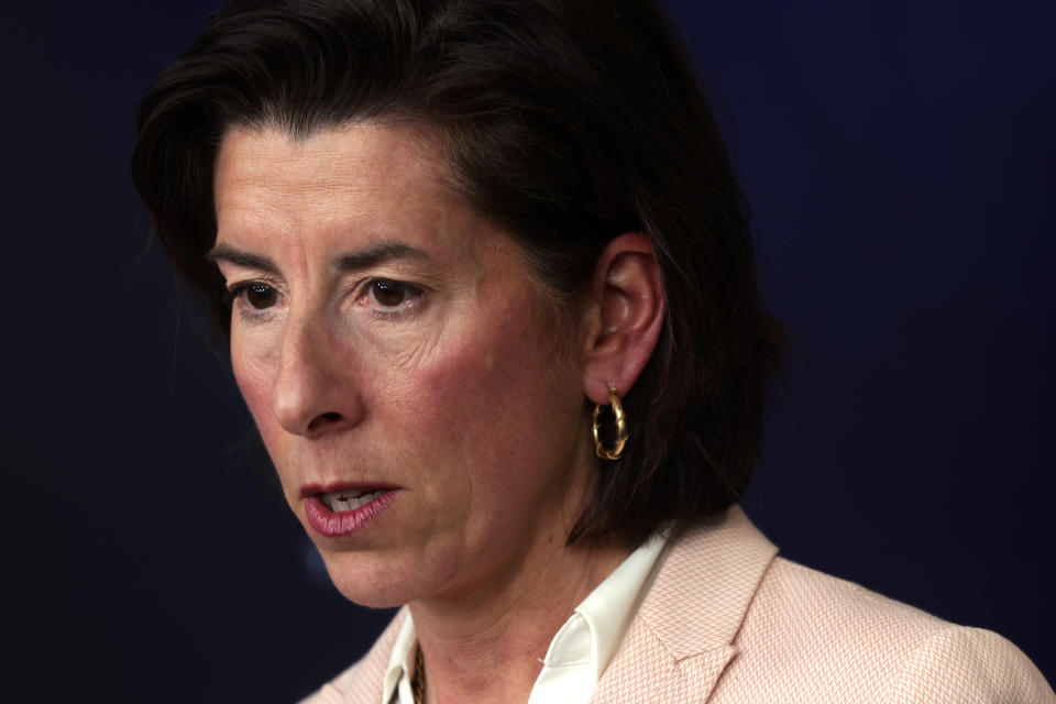 Commerce Secretary Gina Raimondo is among the Biden administration officials the pharmaceutical industry sees as an ally against efforts to lift or water down patent protections. (Photo: Alex Wong/Getty Images)