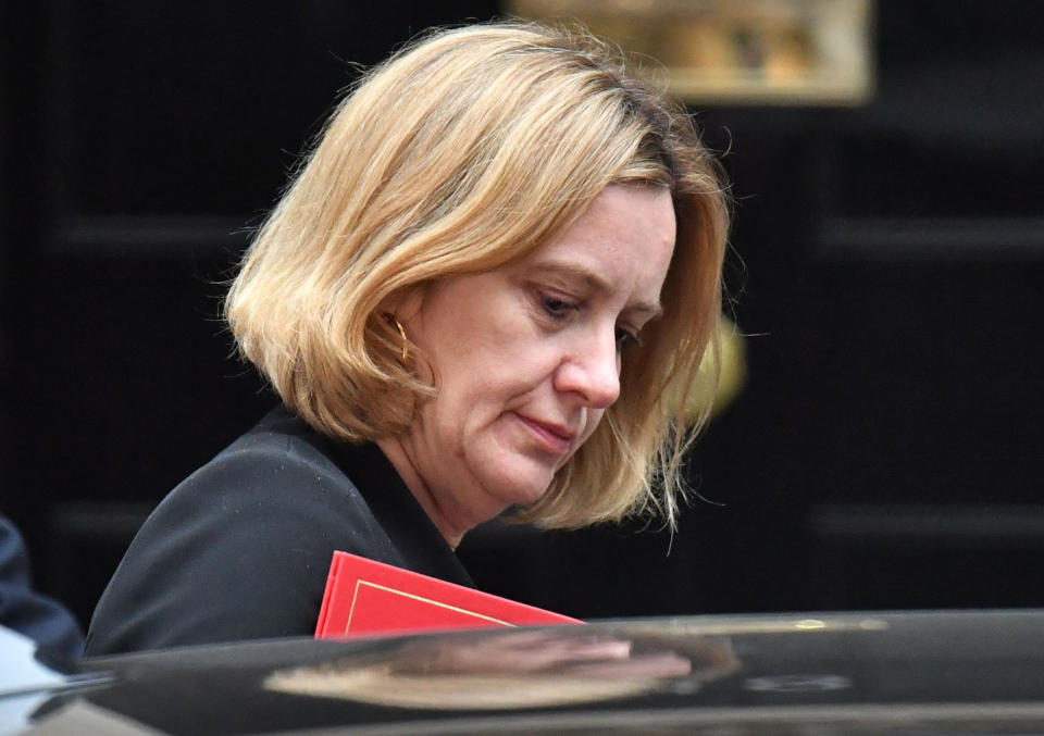 Home secretary Amber Rudd apologised for the “appalling” treatment of the Windrush generation (Picture: PA)