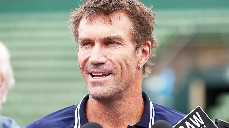 Pat Cash, pictured here in Melbourne in 2018.