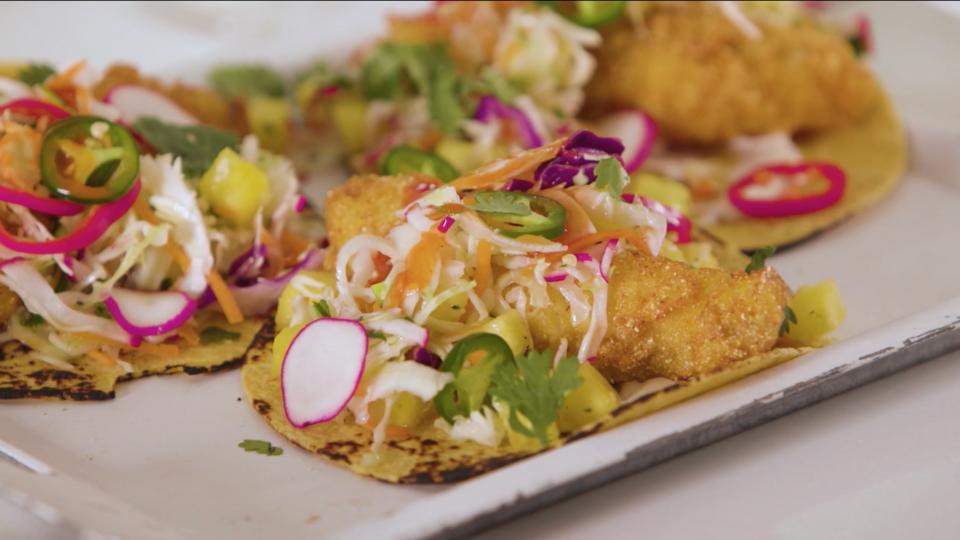 Fried Catfish Tacos