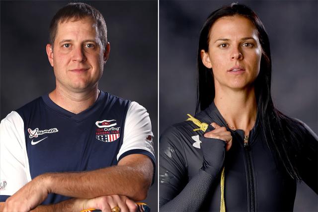 Brittany Bowe, John Shuster Lead Team USA During Parade of Nations