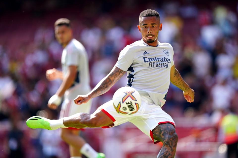 Gabriel Jesus’ performance drew admiration from team-mates and opponents alike (Mike Egerton/PA) (PA Wire)