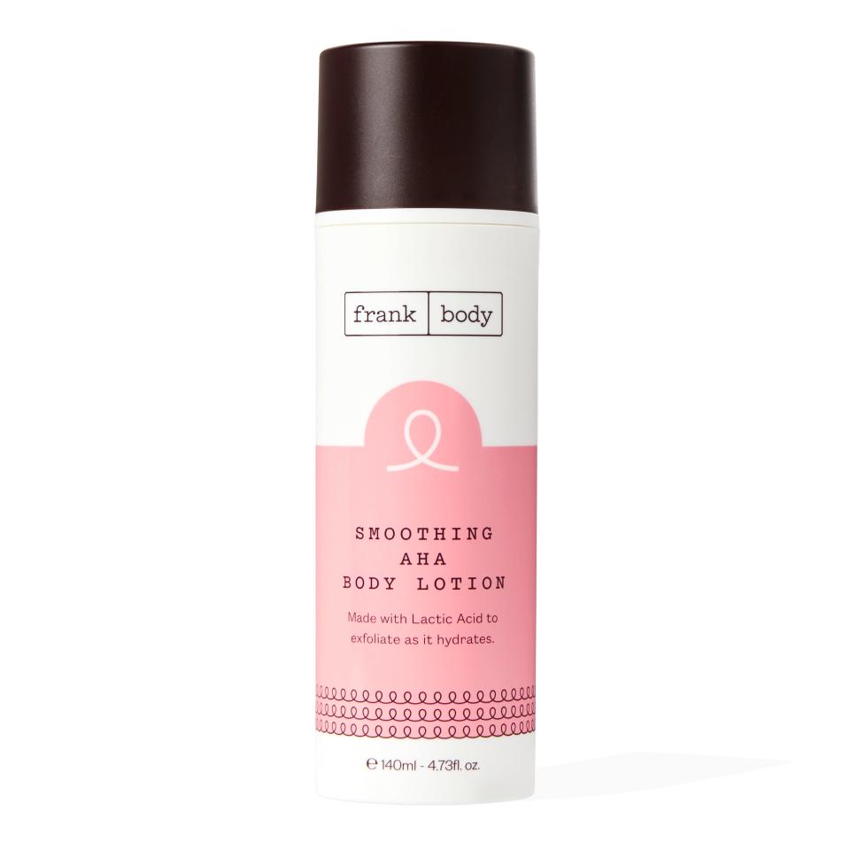 Frankbody Smoothing AHA Body Lotion - Credit: Courtesy of the Brand