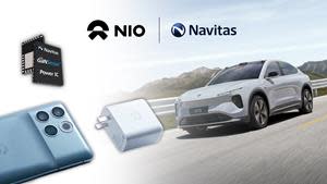 Navitas Powers Pioneering NIO Phone with Fast Charging and