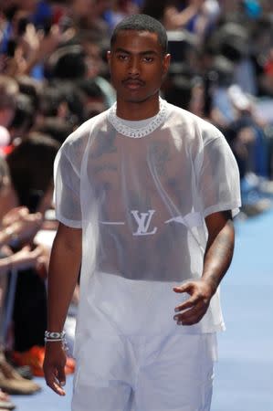 With riot of color, Virgil Abloh marks new era for Vuitton menswear