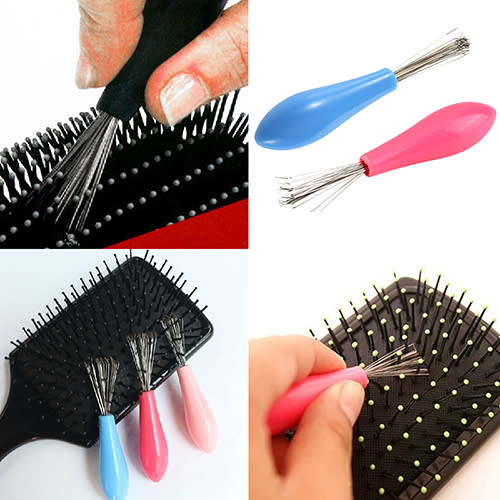 Heepo 1 Pc Durable Mini Useful Comb Hair Brush Cleaner (Photo: Walmart)