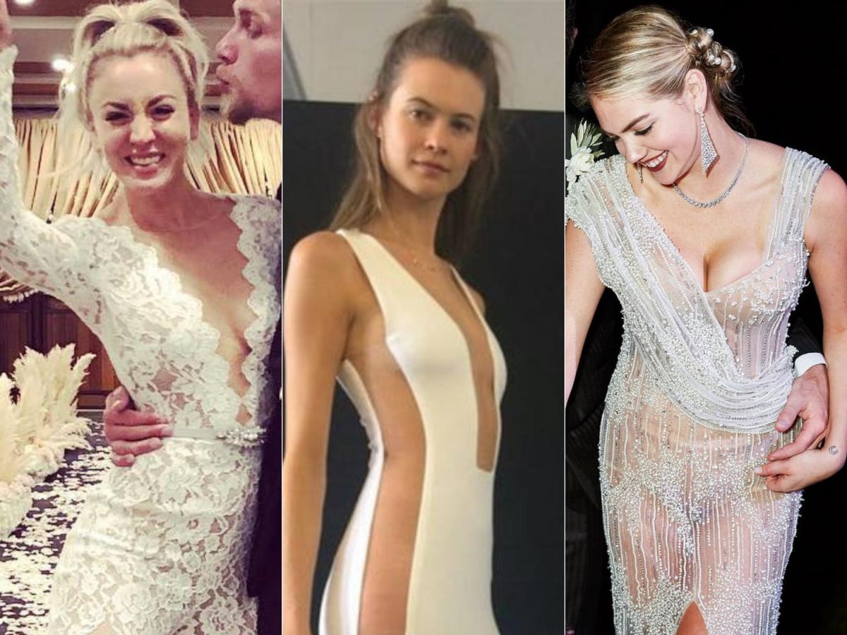 Kate Upton wore a NAKED dress to her wedding and looked stunning