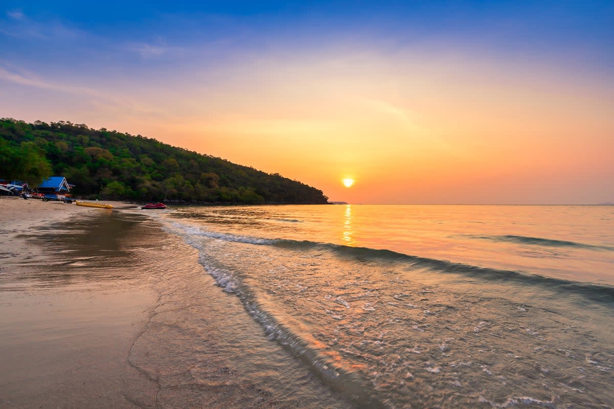 Sunset on Sai Kaew beach (Getty Images)