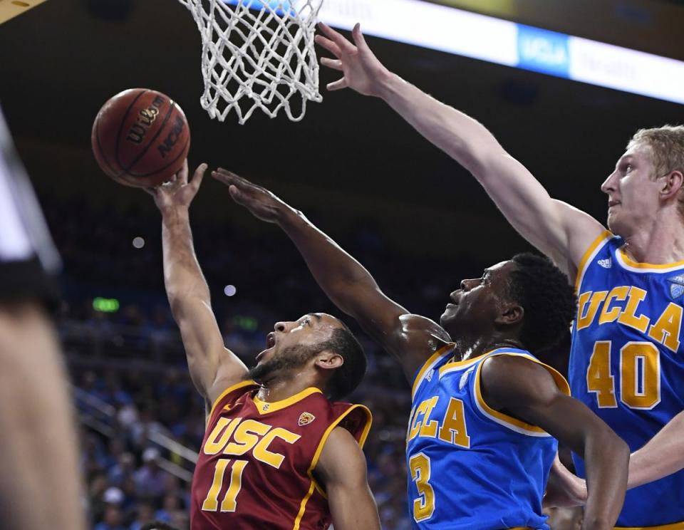 Aaron Holiday and Thomas Welsh both will be veteran leaders for UCLA next season. (AP)