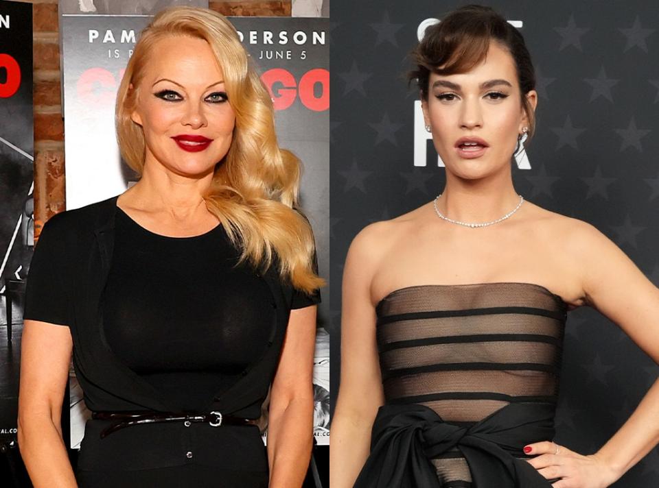 Pam Anderson, Lily James