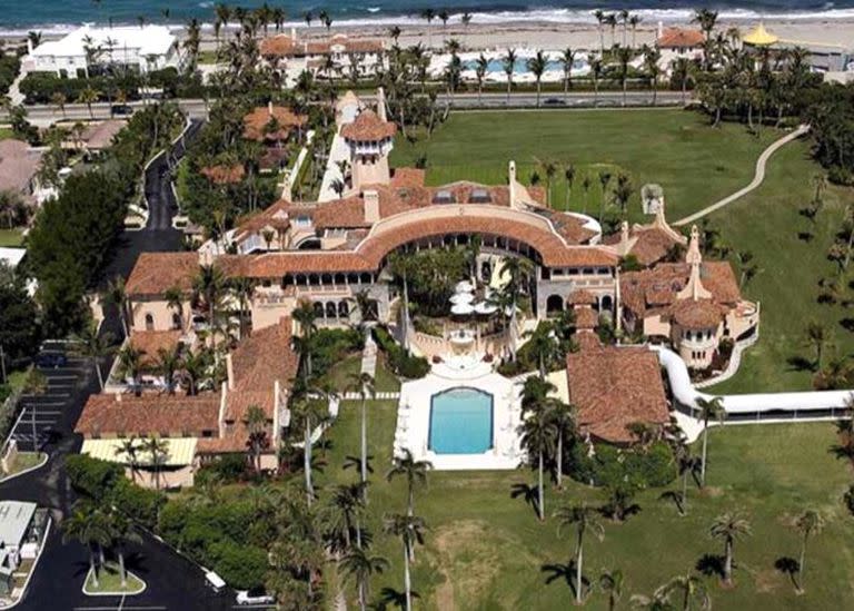 El club Mar-a-Lago del expresidente Donald Trump