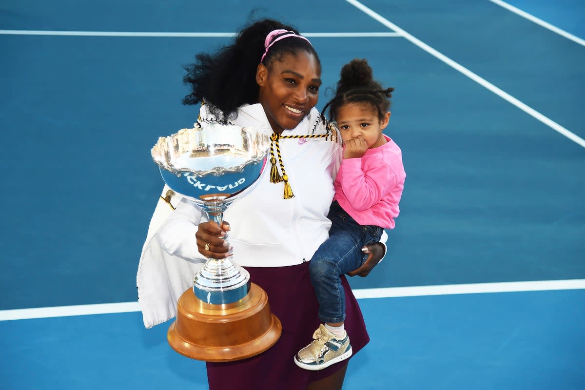 SERENA WILLIAMS-MATERNIDAD (AP)