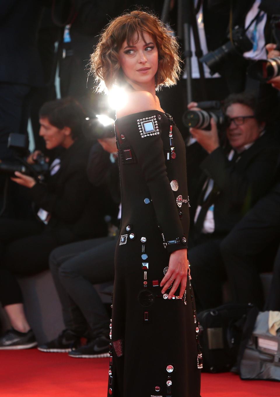 Dakota Johnson at the 72nd Venice Film Festival in 2015