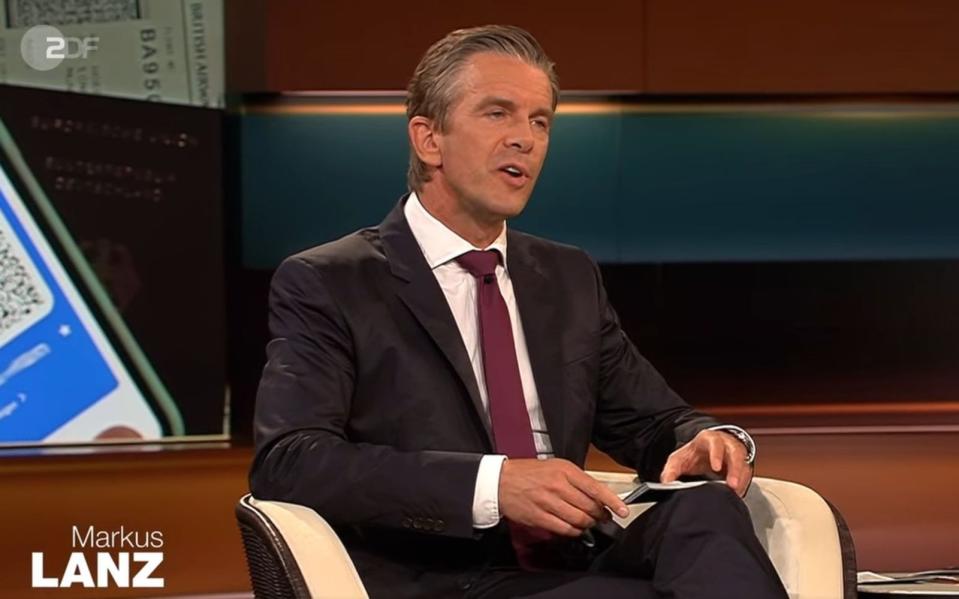 Gastgeber Markus Lanz machte es dem bayerischen Ministerpräsidenten Markus Söder in seiner ZDF-Talkshow am Mittwoch nicht einfach.  (Bild: ZDF)