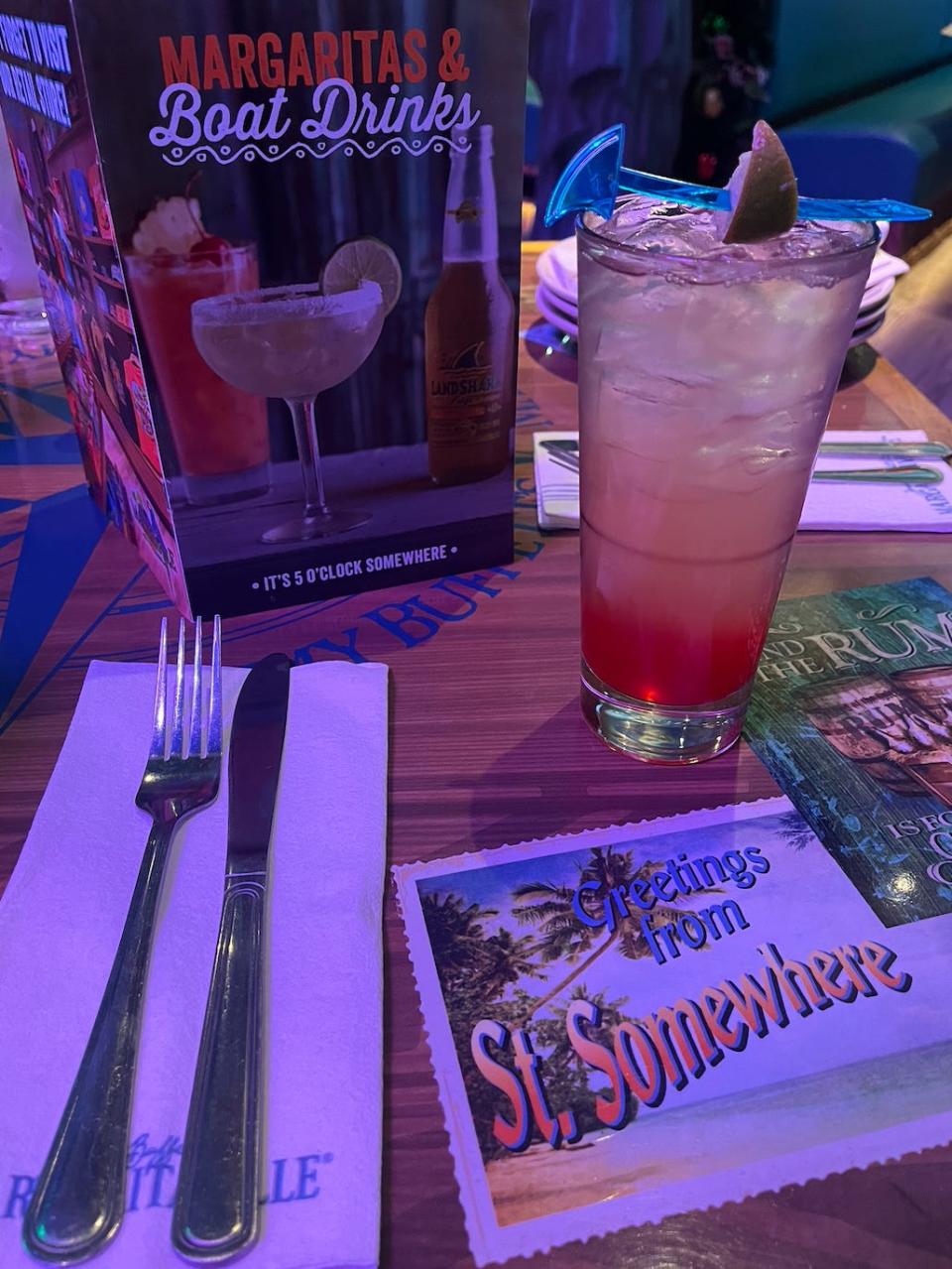 margaritaville meal