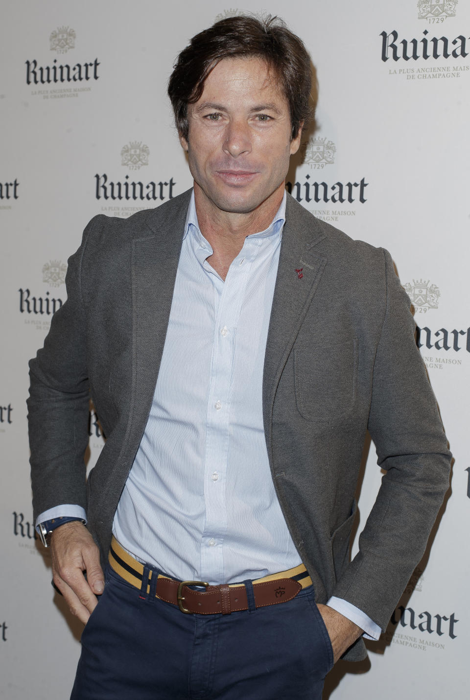 MADRID, SPAIN - NOVEMBER 05: Bullfighter Jose Antonio Canales Rivera attends the 'Ruinart Indian Oasis' oppening photocall at Ruinart Indian Oasis restaurant on November 05, 2018 in Madrid, Spain. (Photo by Eduardo Parra/WireImage)