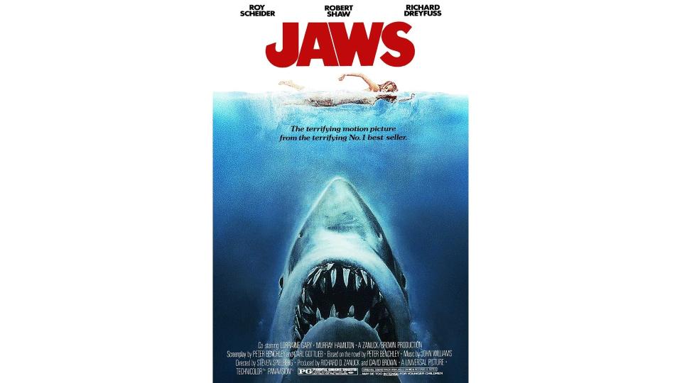 Film poster for Jaws