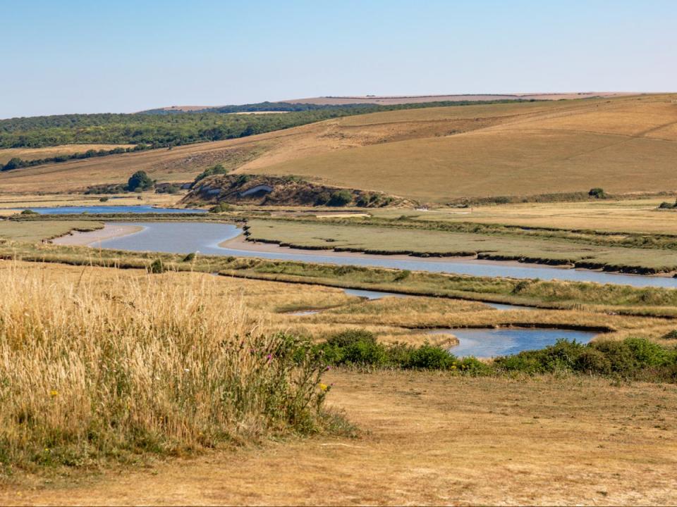 The Cuckmere river in East Sussex. The region is subject to a hosepipe ban (Getty)