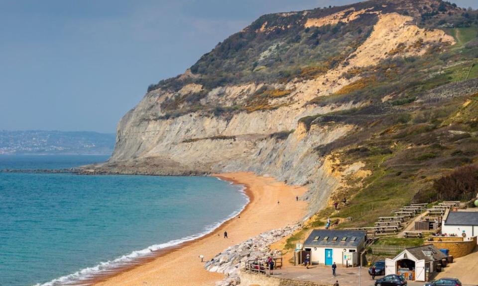 Golden Cap from Ridge Cliff at Seatown