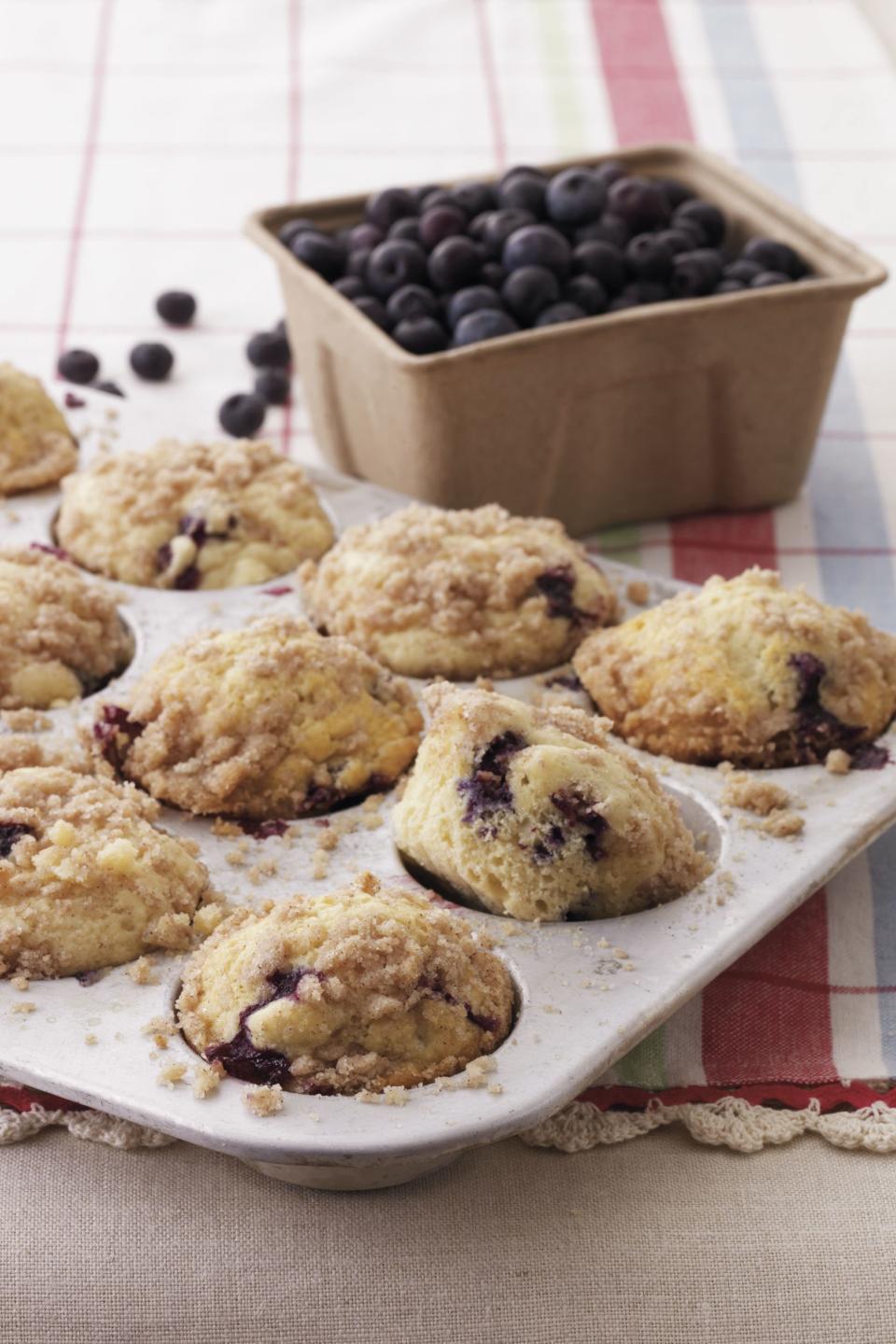 Blueberry Streusel Muffins