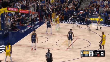 What a shot by Spencer Dinwiddie