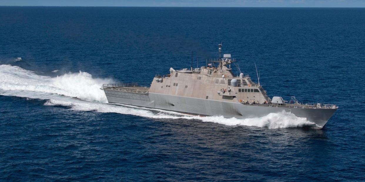 Navy USS Detroit littoral combat ship