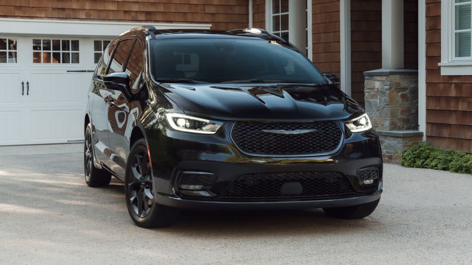 The dark look of this 2024 Chrysler Pacifica Limited S was inspired by designer Ralph Gilles' own blacked-out van. - Courtesy Stellantis