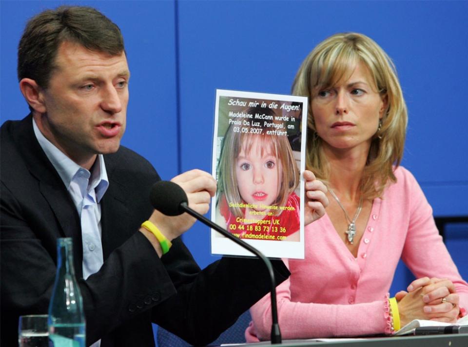 Kate McCann, Gerry McCann, Madeleine McCann