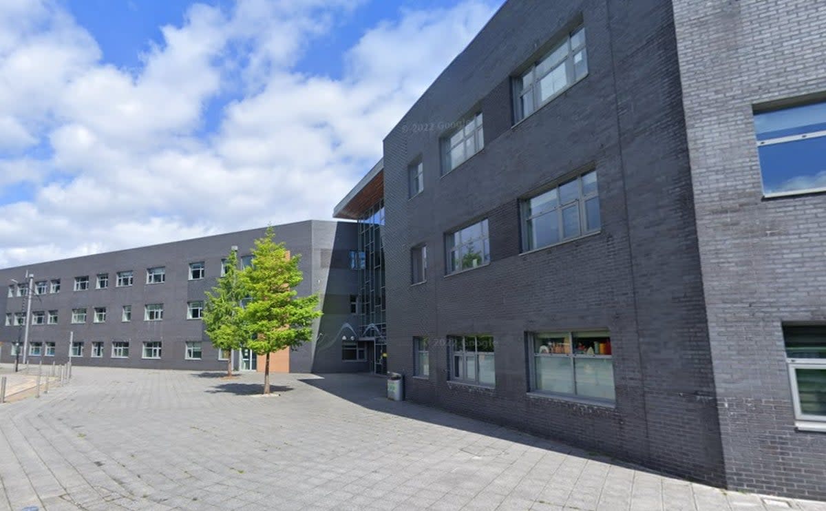 Ebbw Fawr Learning Community in Ebbw Vale, Blaenau Gwent, was placed into lockdown at around 10.20am on Friday (Google Maps)