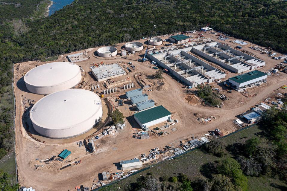 One of the ways the city of Georgetown is expanding its water supply besides its reservation agreement for water from the Carrizo-Wilcox Aquifer is by building the South Lake Water Treatment Plant.