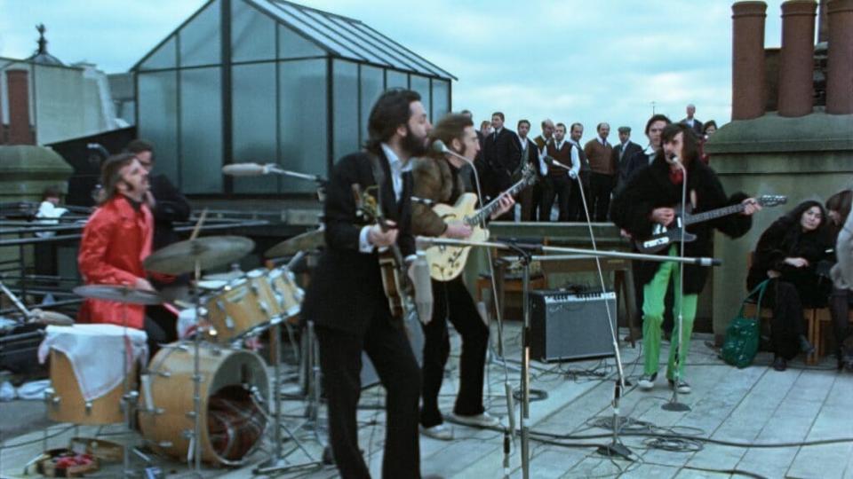 Beatles Get Back Rooftop