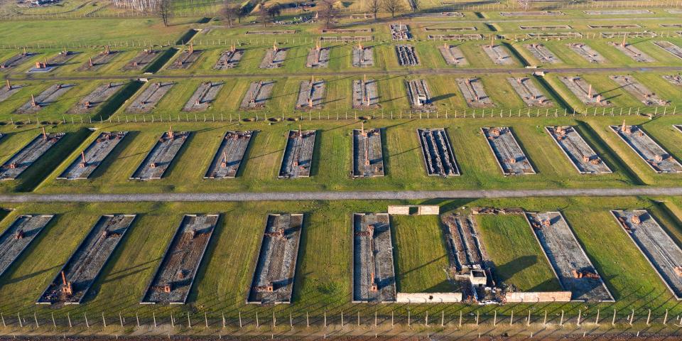 view of auschwitz II