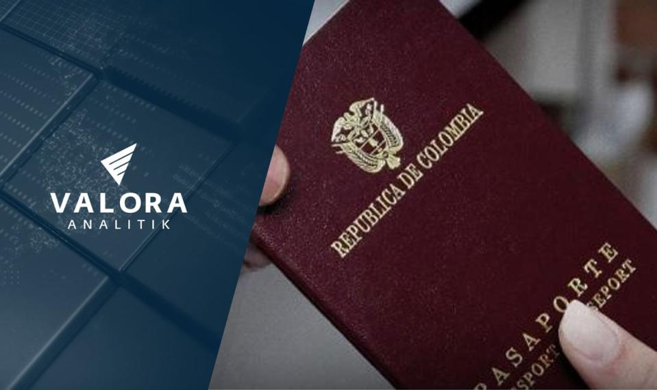 Pasaporte colombiano está en proceso de licitación. Foto: archivo Valora Analitik