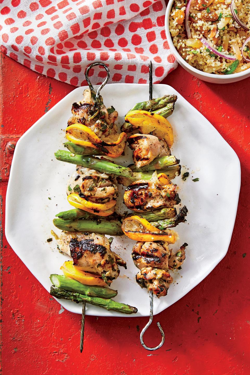 Lemon-Herb Chicken Kebabs