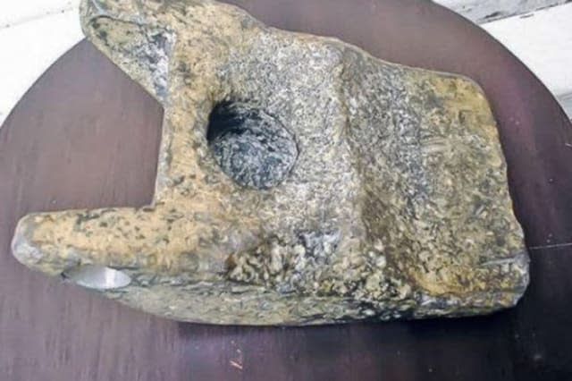 Is this a piece of an ancient 250,000 year old UFO?