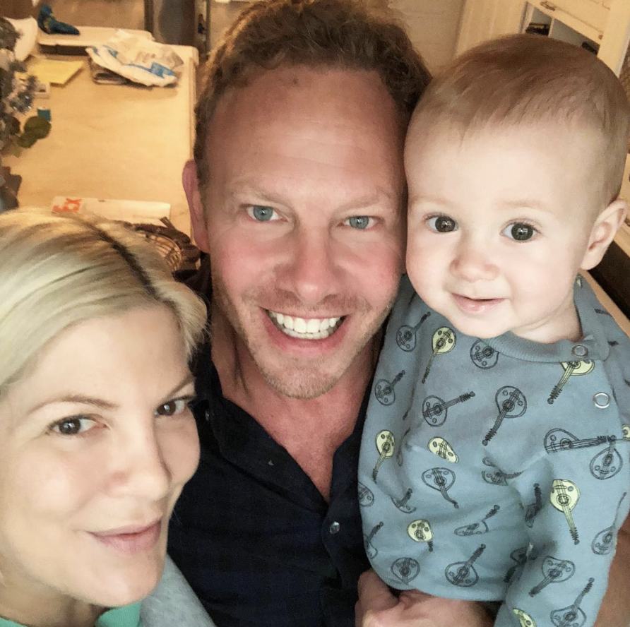 <p>“90210 Reunion (SPOILER ALERT) … Donna and Steve got married and had a baby!” joked the actress, in a shot with her former co-star and youngest son. “Jk. Just hanging with Uncle @ianziering and #BabyBeau. But, if there were to be a reunion of sorts, what WOULD you want to see happen?” she asked followers. Oh, Tori, you don’t even have the time for the list of ideas we have. (Photo: <a rel="nofollow noopener" href="https://www.instagram.com/p/BdvGHbsjhoX/?taken-by=torispelling" target="_blank" data-ylk="slk:Tori Spelling via Instagram;elm:context_link;itc:0;sec:content-canvas" class="link ">Tori Spelling via Instagram</a>) </p>