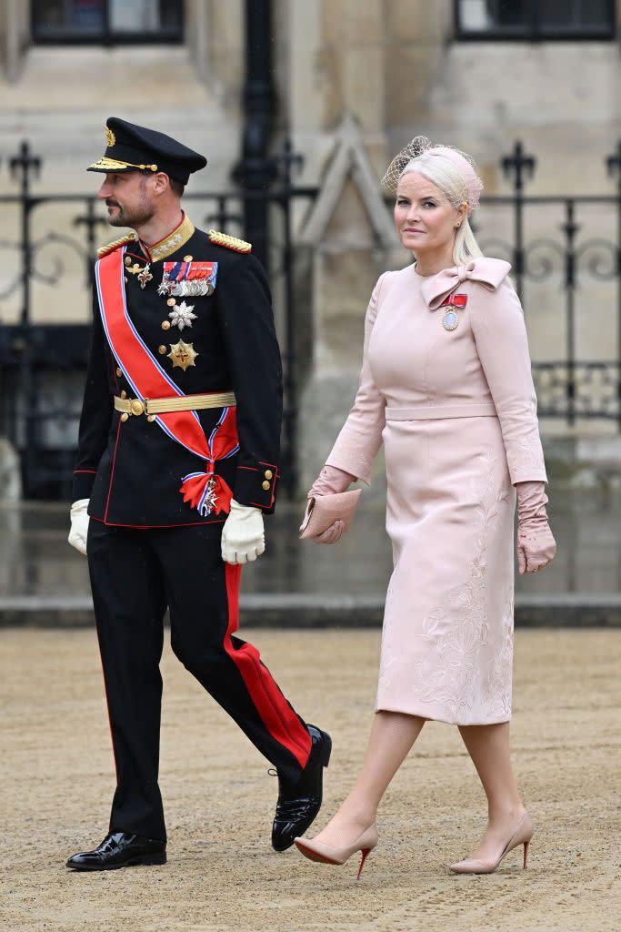 their majesties king charles iii and queen camilla coronation day