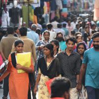 Indien löst China als bevölkerungsreichstes Land der Welt ab.