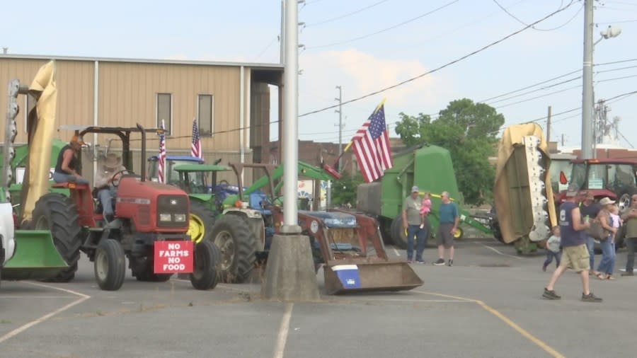 Wilson County tractor parade