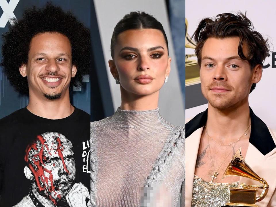 Eric Andre, Emily Ratajkowski and Harry Styles